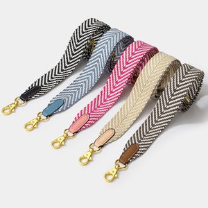 1.5'' wide Summer feeling bag strap Shoulder Bag Strap woven purse strap crossbody bag strap replacement guitar trap luggage strap