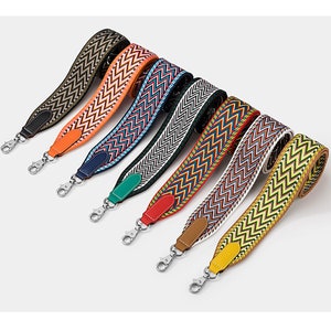 7 Farben 2 '' Luxus Gurt Mode Schultertasche Ersatztasche Gürtel Crossbody Bag Breiter Schulter Gurt Verstellbarer Ersatz Gurtband Gurtband