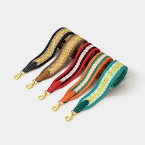 Alça de substituição para bolsas de verão em 5 cores, compatível com as marcas Kelly, Evelyne, Picotin, Herbag, Bolide e Jypsiere. Alça de substituição para bolsas transversais e de ombro.