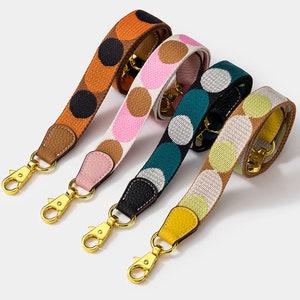 1"(2,5cm) breiter Taschengurt Geldbörse Strap Crossbody Schultergurt Fashion Dot Strap Ersatzgurt Handtaschengurt