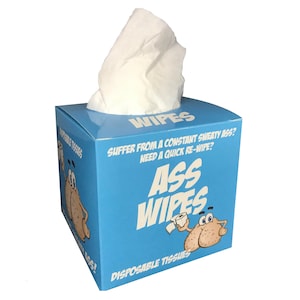 Novelty Tissues – Funny Birthday Gifts for Him Men - Cheeky Adult Humour Joke Gift Presents