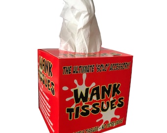 Novelty Tissues – Funny Birthday Gifts for Him Men - Cheeky Adult Humour Joke Gift Presents