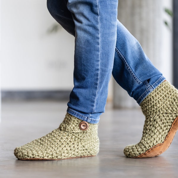 Bambuswolle Hausschuhe Socken Barfuß Flexible Komfort für Männer und Frauen Handmade