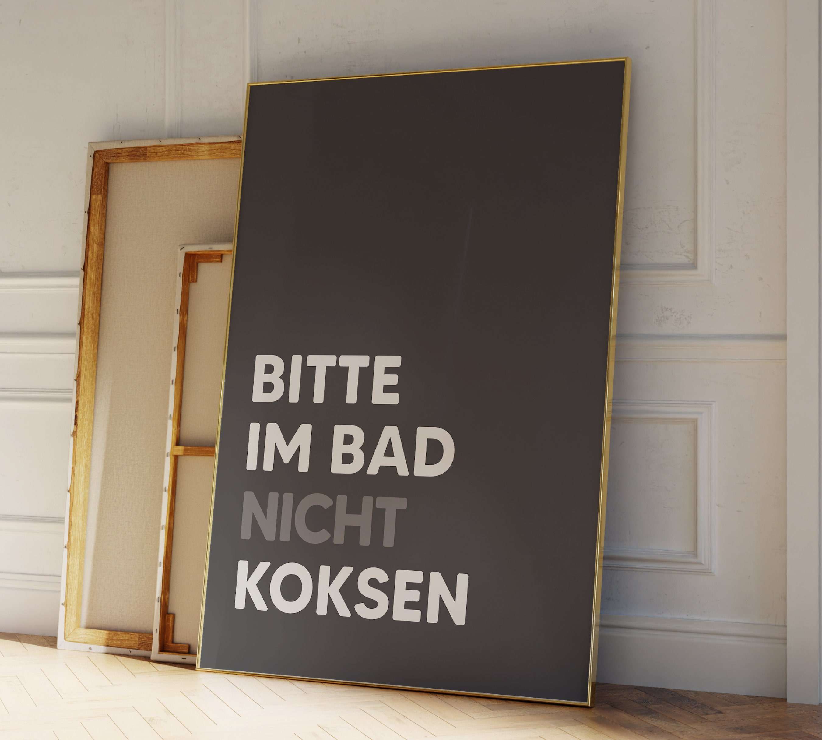 Lustiges Badezimmer-Schild – „Please Be Kind To The Septic“ – Aus Acryl, 12,2x11,9 Cm