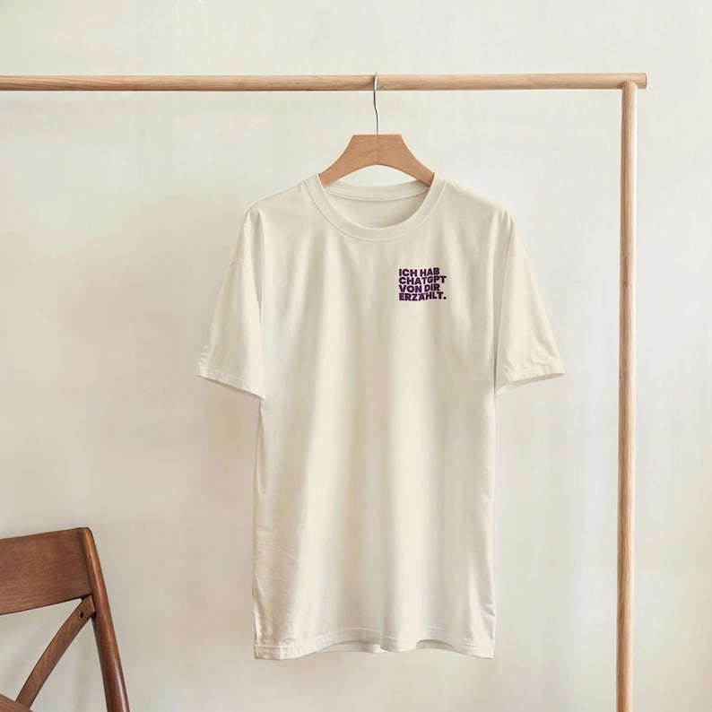 Lustiges Camiseta unisex / Witziges Oversize Hipster Shirt / Minimalistisches Geschenk für Situationship & Valentinstag imagen 2