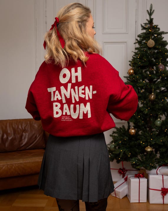 Oh Tannenbaum Pullover | Weihnachtspullover | Funny Christmas Sweater (Unisex)
