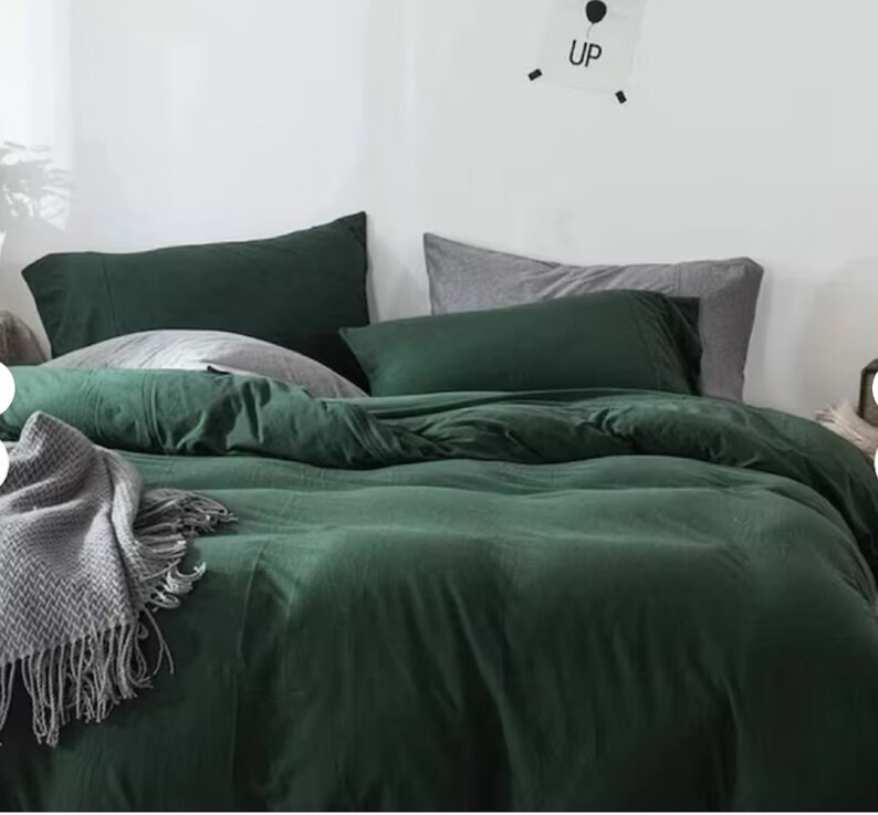 dark-green-linen-duvet-cover-stonewashed-duvet-cover-queen-king-full
