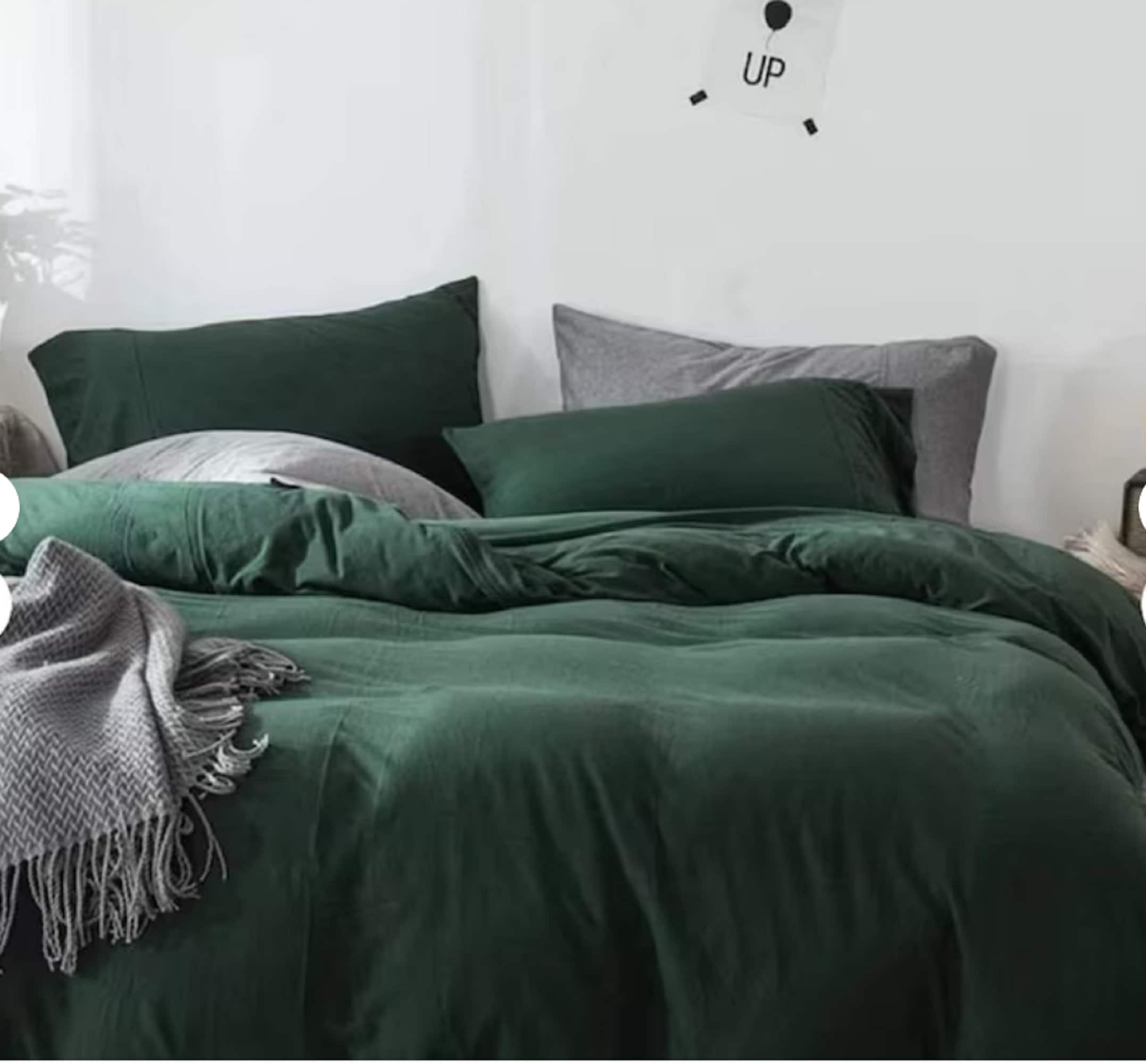 dark-green-linen-duvet-cover-stonewashed-duvet-cover-queen-king-full