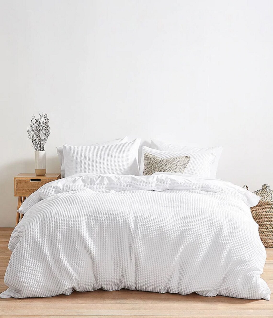 20 Color Waffle Bedding Set in Waffle Duvet Cover and Etsy