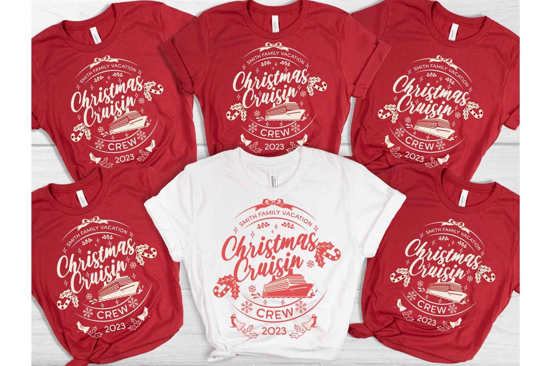 Christmas Cruise Shirts, Christmas Cruise Matching Family Shirt