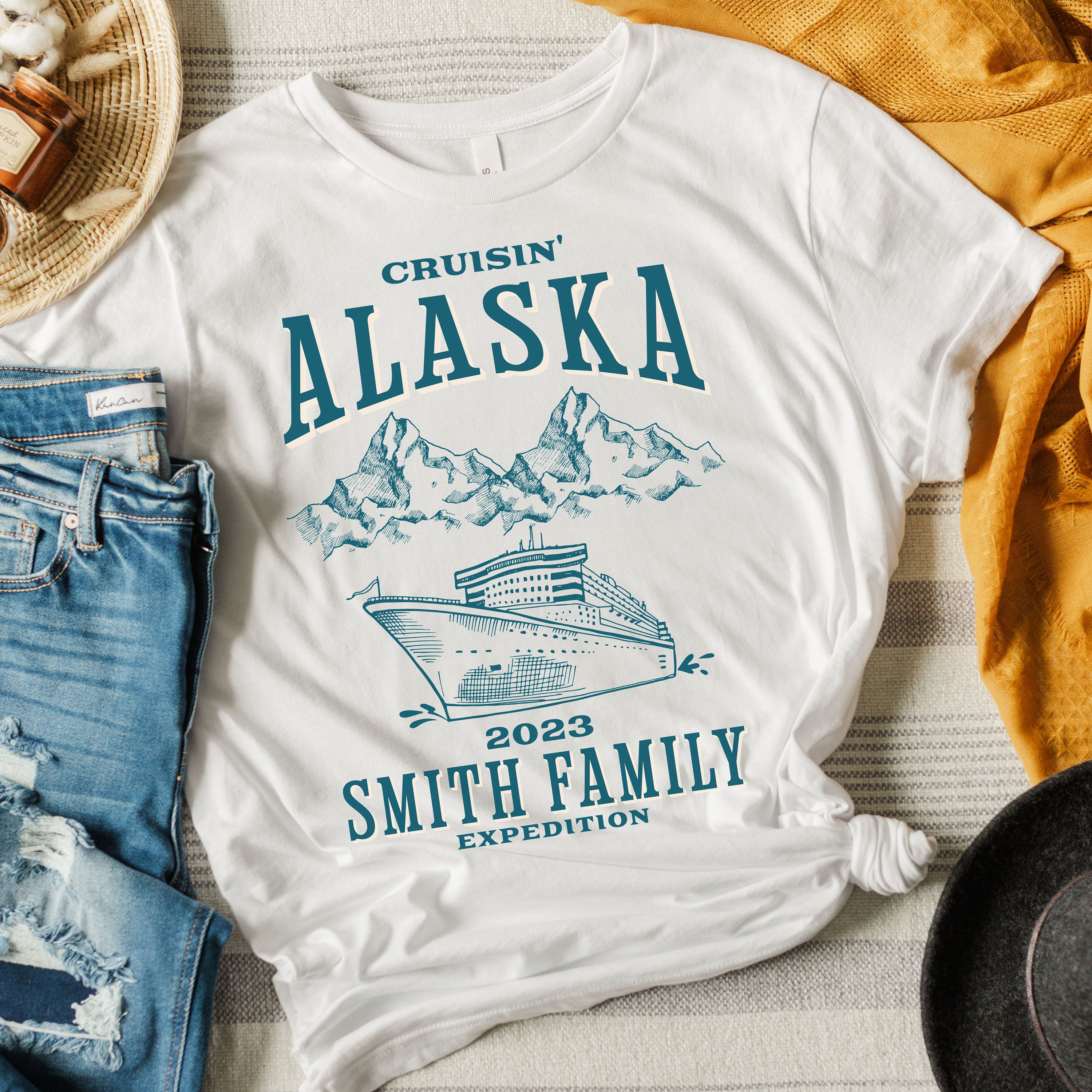 Alaska Cruise Shirt Personalized Alaska Vacation Shirt Alaska ...