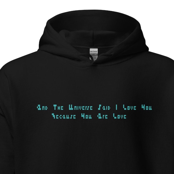 The Universe Said I Love You Because You Are Love Etsy