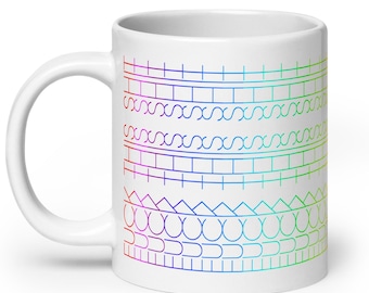 Hidden Fuck This Shit Mug, Rainbow Edition, Viral Funny Mug, Hilarious Gift for Coworkers!