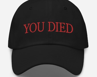 YOU DIED Mug - Dark Souls Inspired Hat