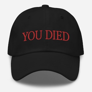 YOU DIED Mug - Dark Souls Inspired Hat