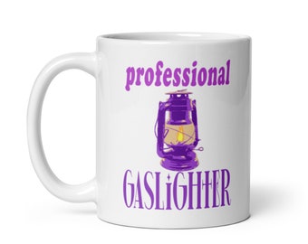Caneca branca brilhante