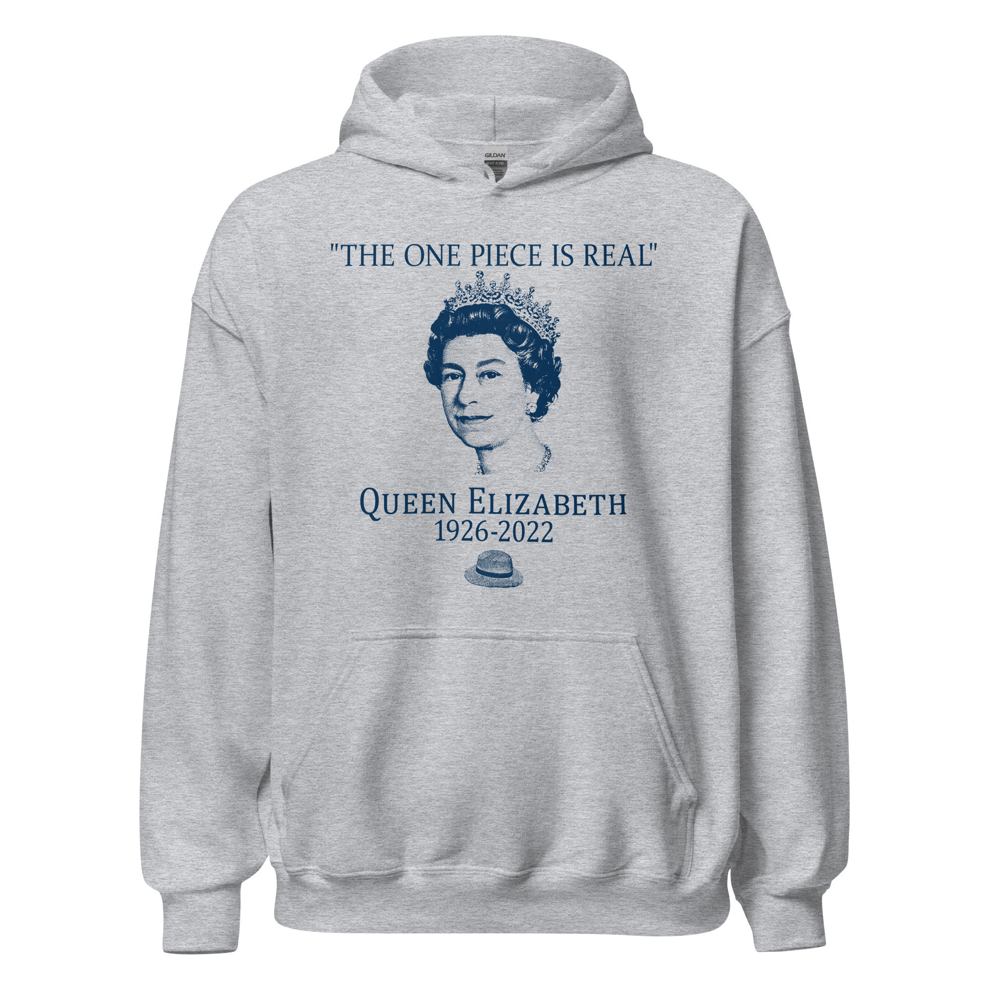The ONE PIECE is REAL! -Queen Elizabeth (Hoodie)