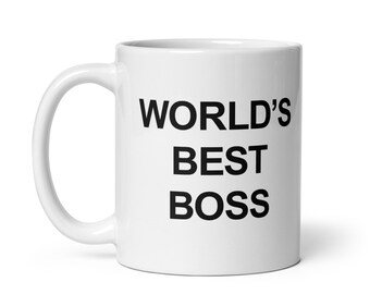 World's Best Boss Mug