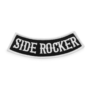 Custom Embroidered Side Rocker Motorcycle Bike