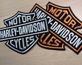 Patch HARLEY DAVIDSON Motorrad Biker Hochwertiges Bügelbild