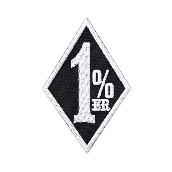 1ER MC Outlaw One Percenter Biker Motocycle Embroidered Patch Etsy