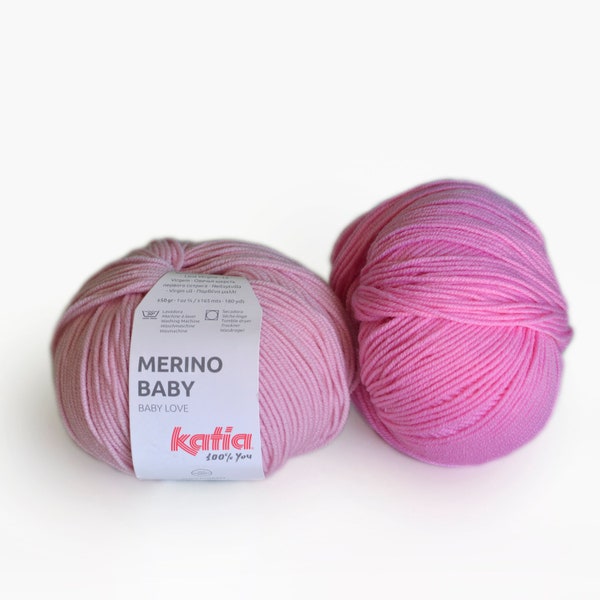 KATIA BABY MERINO Fil mérinos