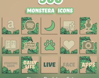 900 Stream Deck Icons | Streamers, Streaming, Twitch | Monstera Icons
