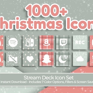 Christmas - 1000+ Stream Deck Icons | Streamer, Streaming, Twitch, YouTube
