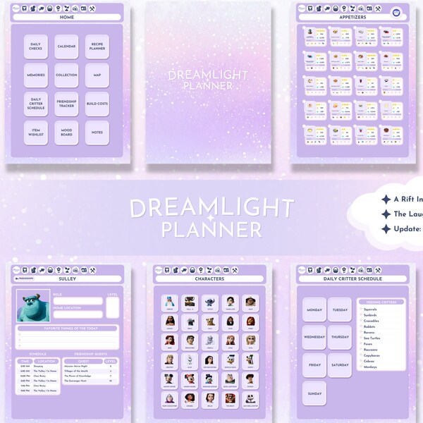 All In One Planner | Digital Download | Goodnotes Template | DDLV Planner