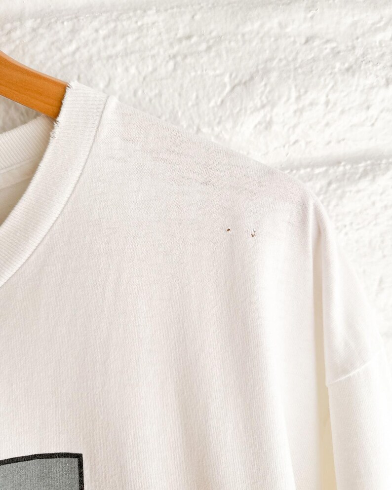 Camiseta Nike Center Swoosh vintage de los años 90 para hombre, talla L, costura simple, fabricada en EE. UU. imagen 4