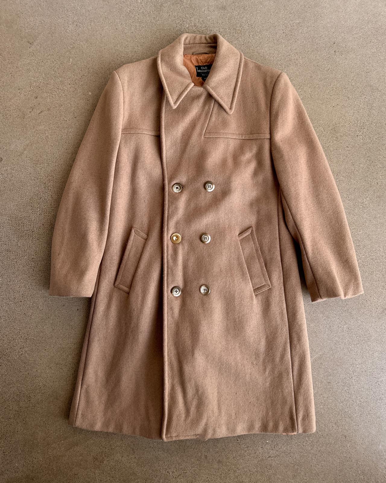 ジャケット・アウター 80's Vintage 6B Double Breasted Coat Vtg 80s MILITARY Double-Breasted ELECTRIFYING BLUE Trench Dress