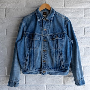 ヴィンテージ 70 年代 Lee デニム ジャケット、Lee Sanforized