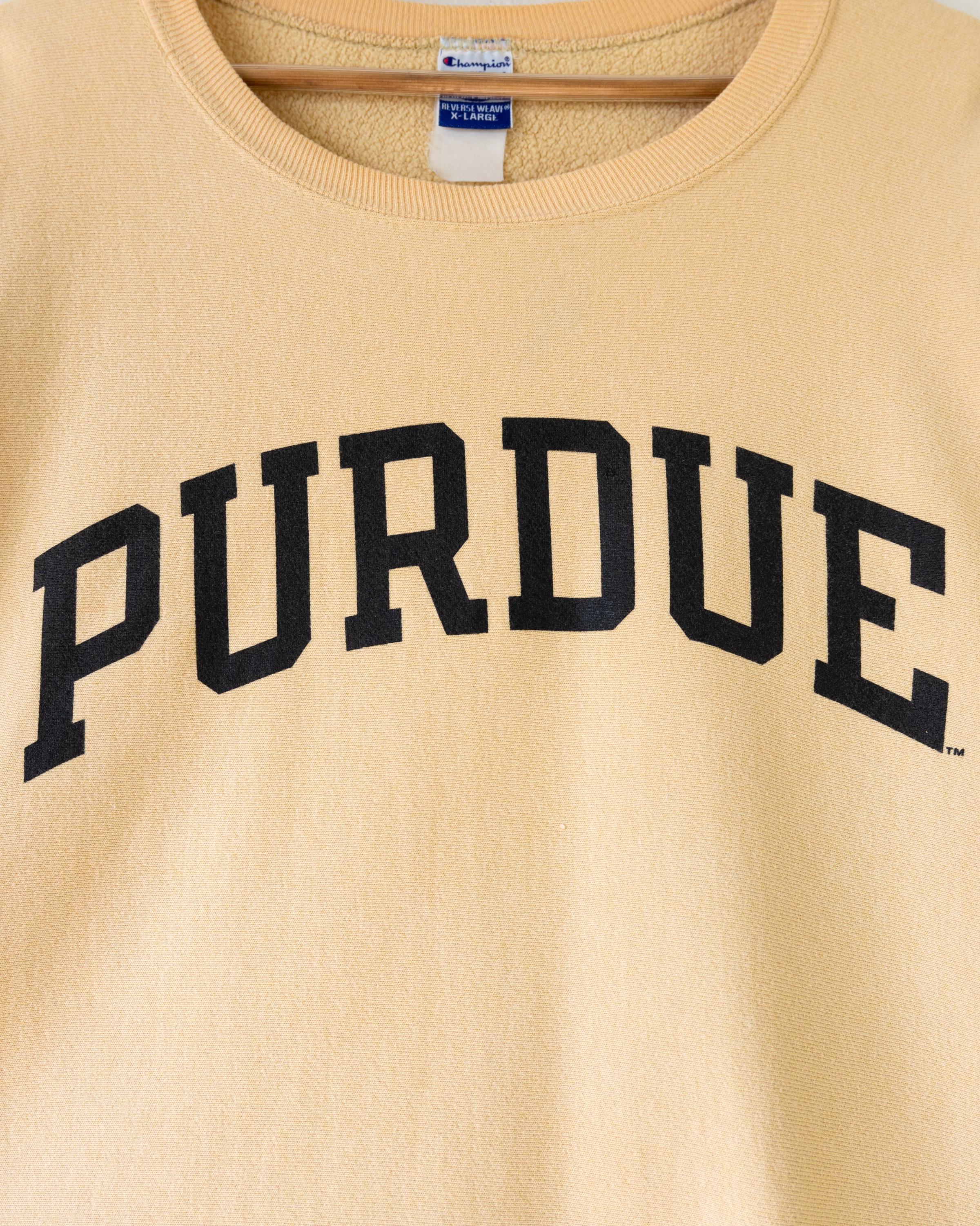 Champion 90’s Reverse Weave 『Purdue』 90s Vintage Champion Reverse Weave Purdue Sweatshirt - Etsy