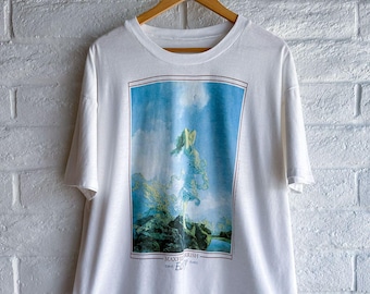 Vintage 90s Maxfield Parrish Ecstasy Art T Shirt Men's XL Single Stitch USA Tee
