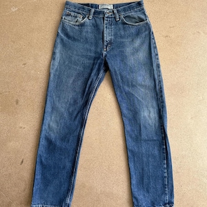 Vintage Wrangler Jeans Blue Medium Dark Wash Men's 32 Western Cowboy Denim image 1