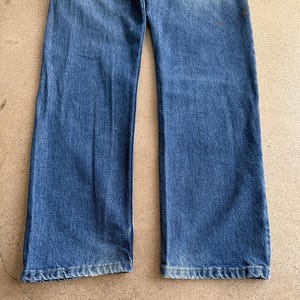 Vintage Wrangler Jeans Blue Medium Dark Wash Men's 32 Western Cowboy Denim image 6