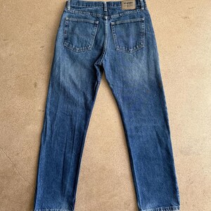 Vintage Wrangler Jeans Blue Medium Dark Wash Men's 32 Western Cowboy Denim image 5