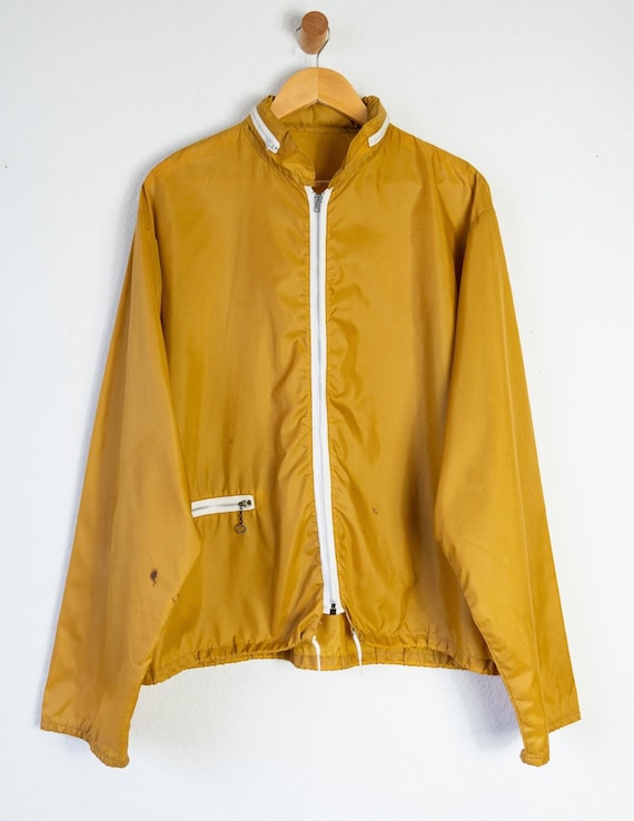 50s 60s Lightweight Hooded Windbreaker Jacket Must