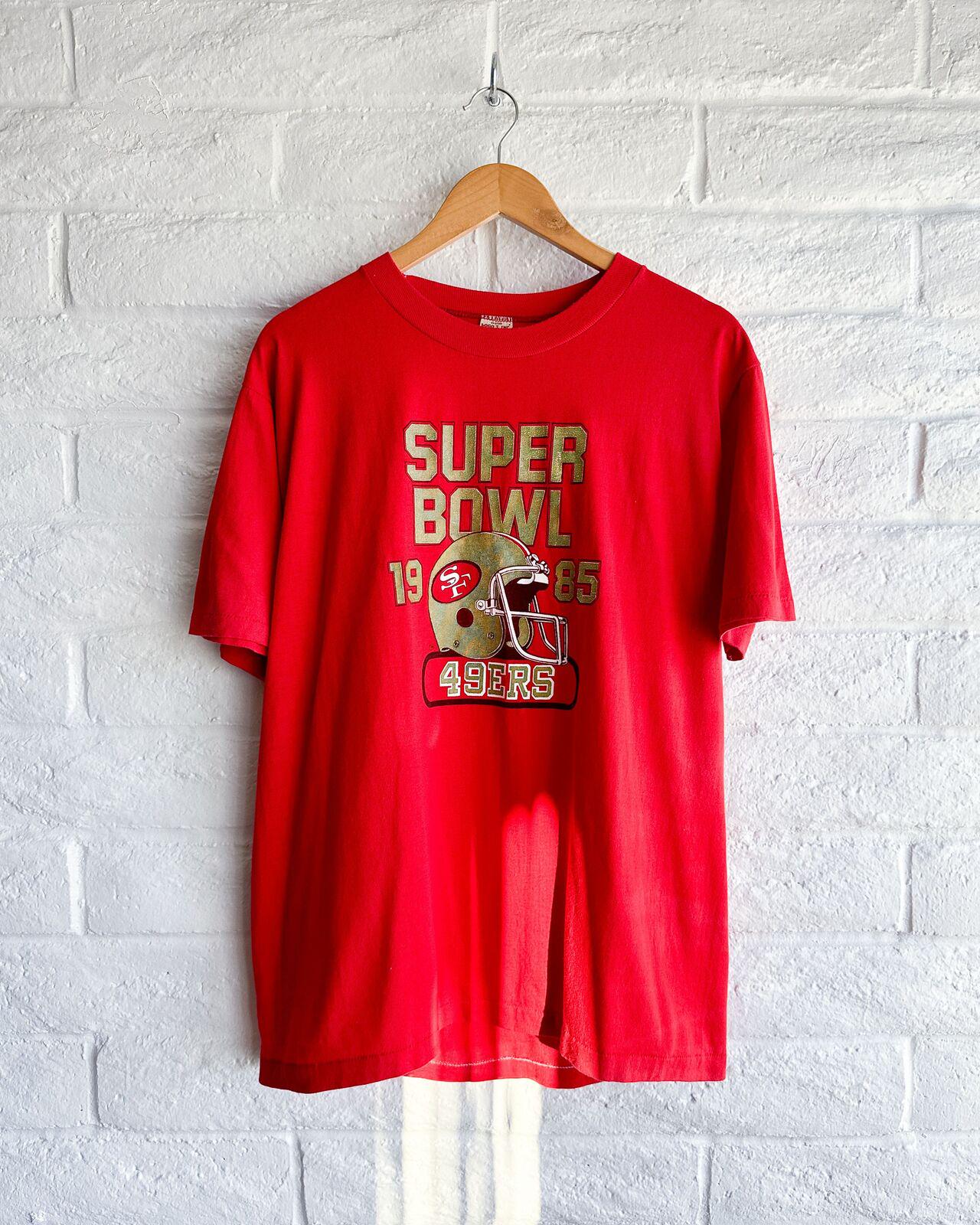 Vintage 49ers T Shirt 1985 - Etsy