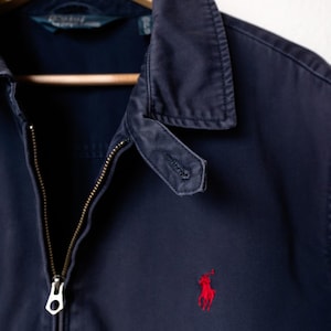 90s Vintage Polo Ralph Lauren Work Jacket XL - Etsy