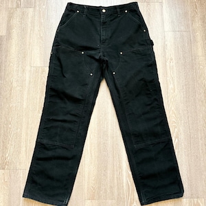 Carhartt double knee black usa - Etsy 日本