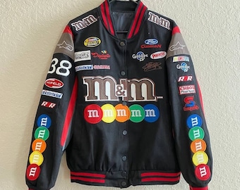 M&MのNASCARレーシングジャケット - Etsy 日本
