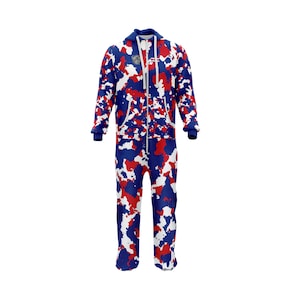 Cost Rica Version 2 Unisex Loose Adult Jumpsuit Bodysuit Romper