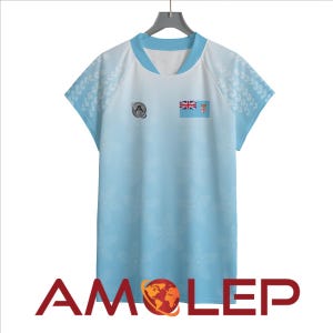 Personalizable Unisex Fiji Rugby Jersey
