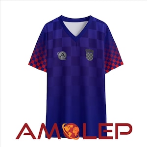 Personalizable Kids Croatia Rugby Jersey