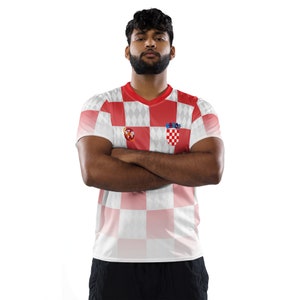 Croatia Unisex Soccer/football Jersey