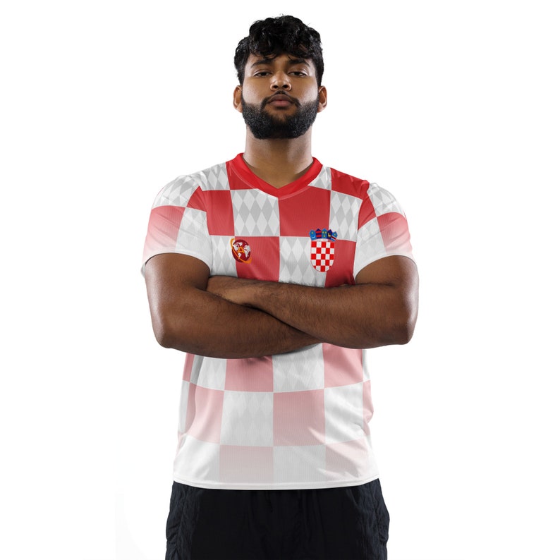 Croatia Unisex Soccer/football Jersey