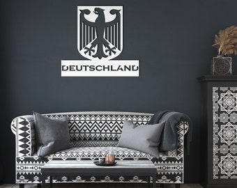 Germany (Deutschland) Metal Wall Sign