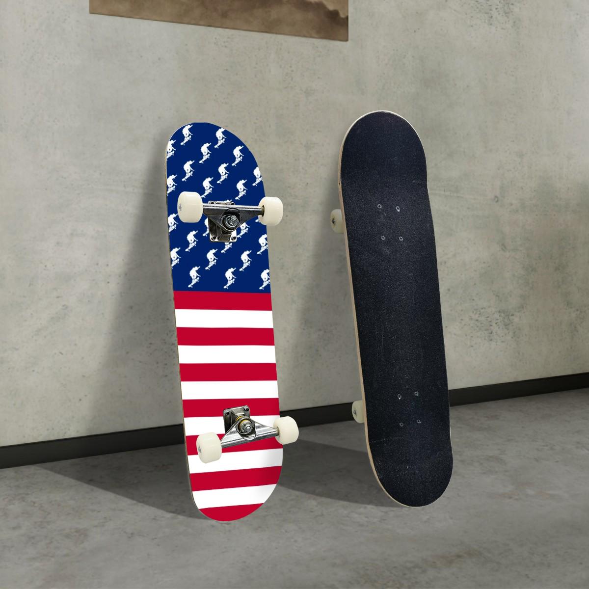 United States (USA) Flag Skateboard - Etsy