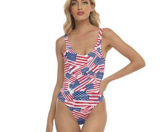 United States (USA)All-Over Print Women&#39;s One-piece Swimsuit